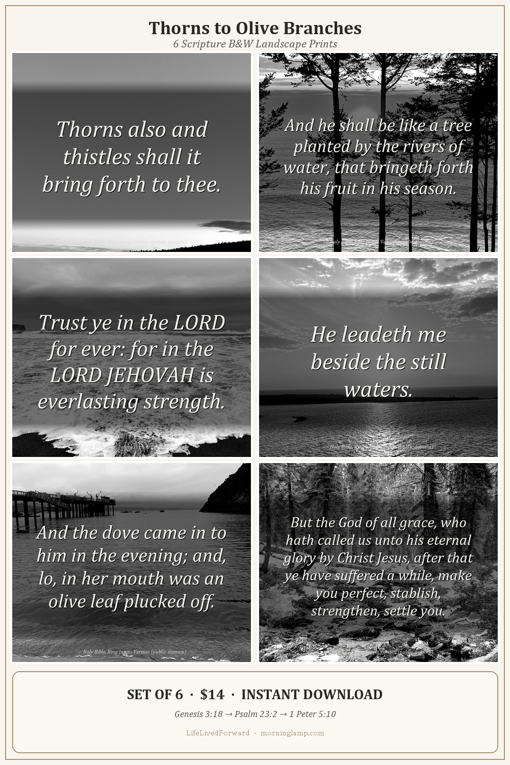 Scripture print
